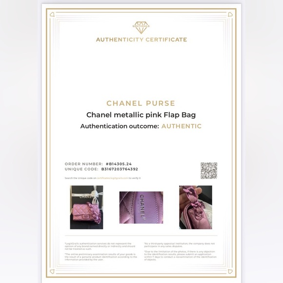 🔥Unique Rare🔥💗💗Chanel Metallic Pink Flap Bag - Picture 12 of 16